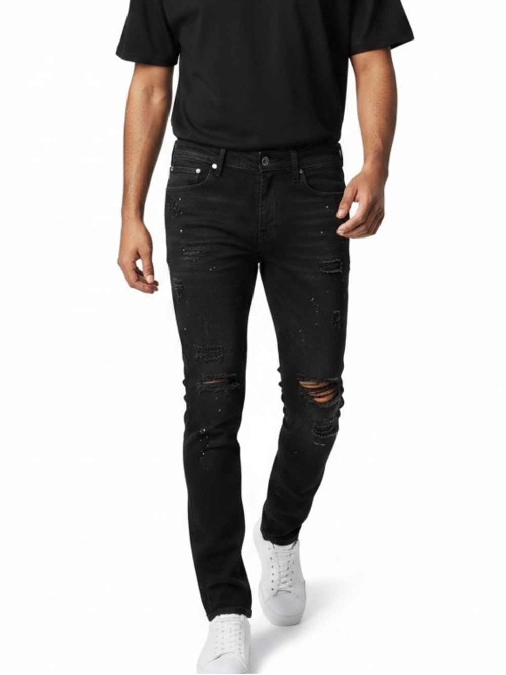 Focus NWOT Men's Slim Black Jeans - Modern Slim Fit